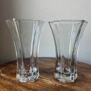 Vintage Hoosier Glass Vase 4041 10.25”